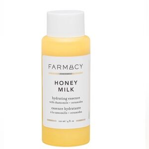 Farmacy Honey Milk Hydrating Essence with Chamomile + Ceramides.